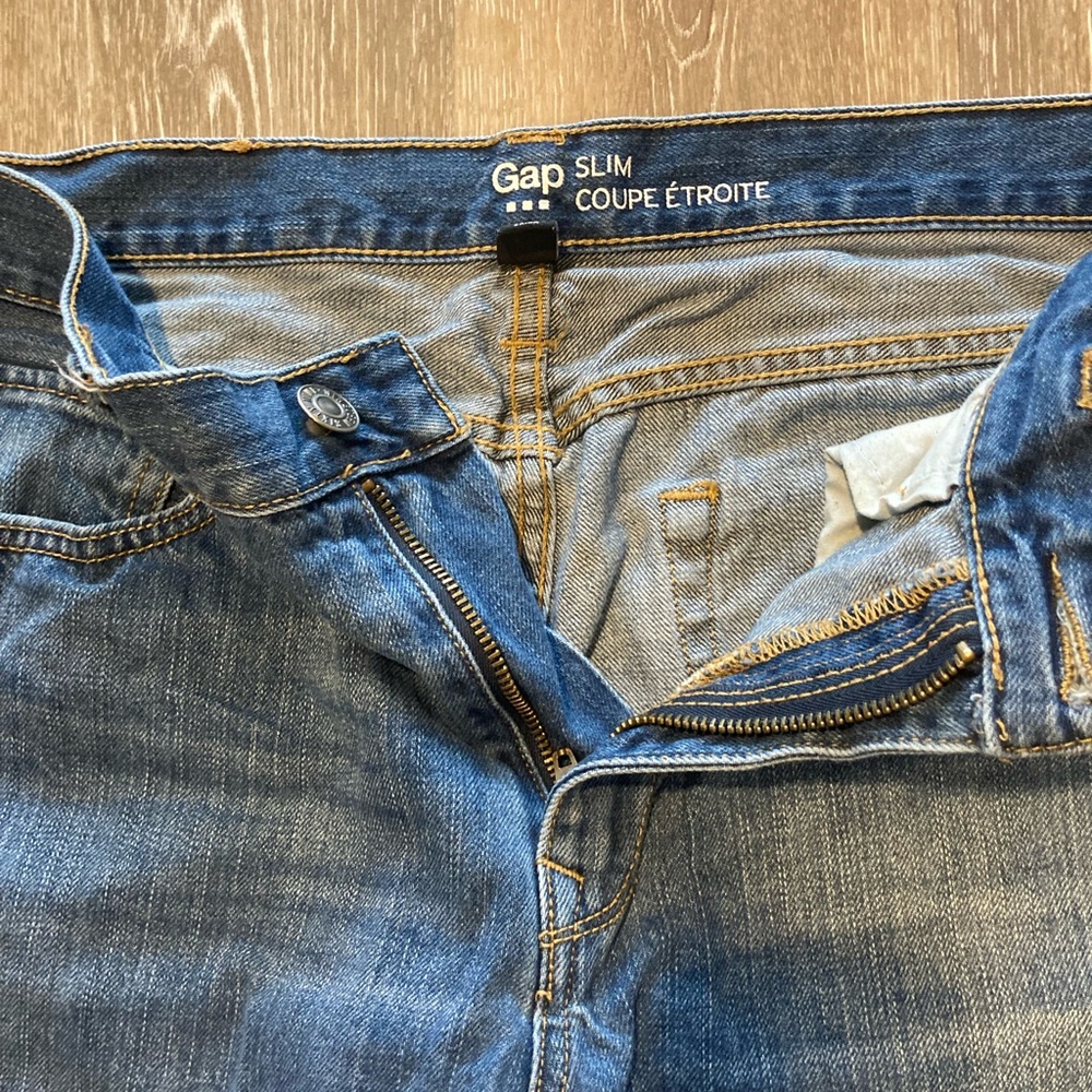 GAP Blue Slim Jeans Classic Denim